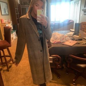 Long cute fall/winter trench coat